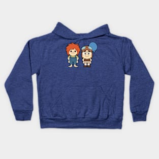 Carl And Ellie Kids Hoodie